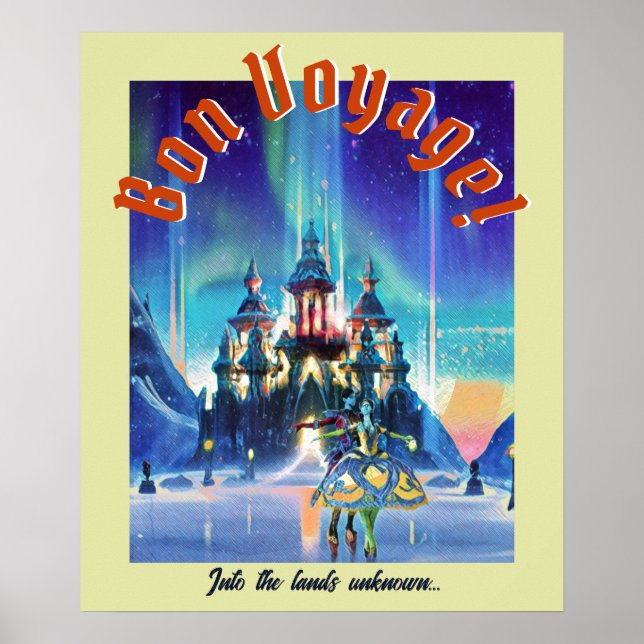 Bon Voyage Winter Ball Poster (Vorne)