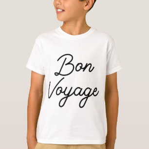 Bon Voyage Womens Good Trip Vacation Travel Best G T-Shirt