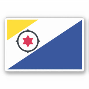 Bonaire Flag Aufkleber