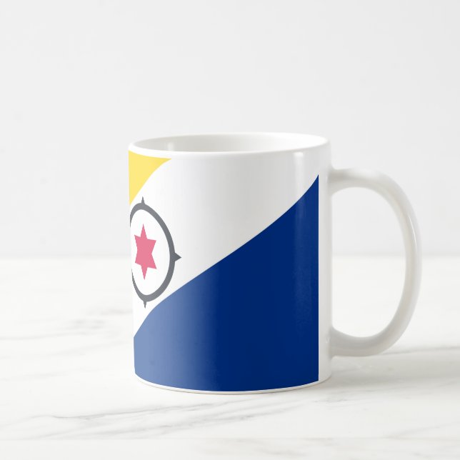 Bonaire Flag Keramik Tasse (Rechts)