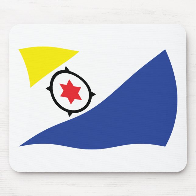 Bonaire-Flagge-Mauspad Mousepad (Vorne)