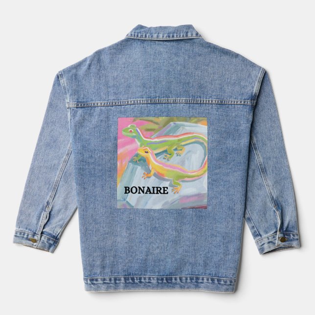 Bonaire Happy lizites Jeansjacke (Rückseite)