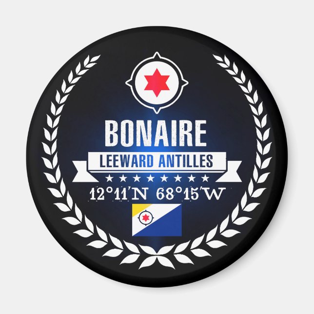Bonaire Magnet (Vorne)