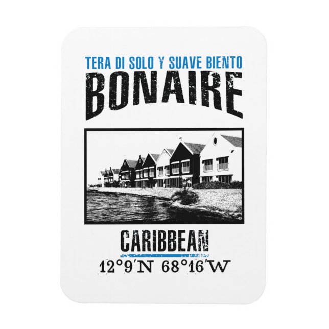 Bonaire Magnet (Vertikal)
