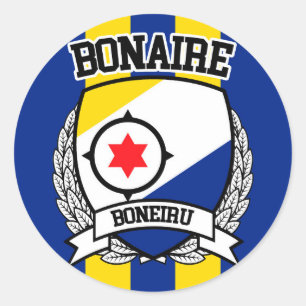 Bonaire Runder Aufkleber