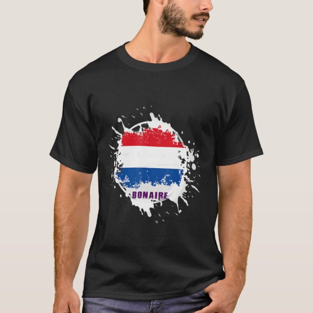 Bonaire Splash T-Shirt (Vorderseite)