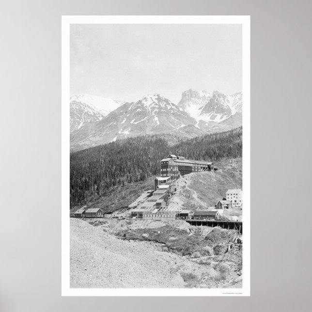 Bonanza Copper Mine Alaska 1916 Poster (Vorne)