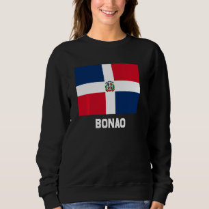 Bonao Dominikanische Republik Flaggenemblem Escudo Sweatshirt