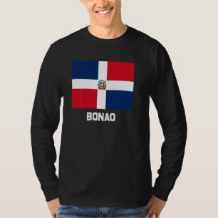 Bonao Dominikanische Republik Flaggenemblem Escudo T-Shirt