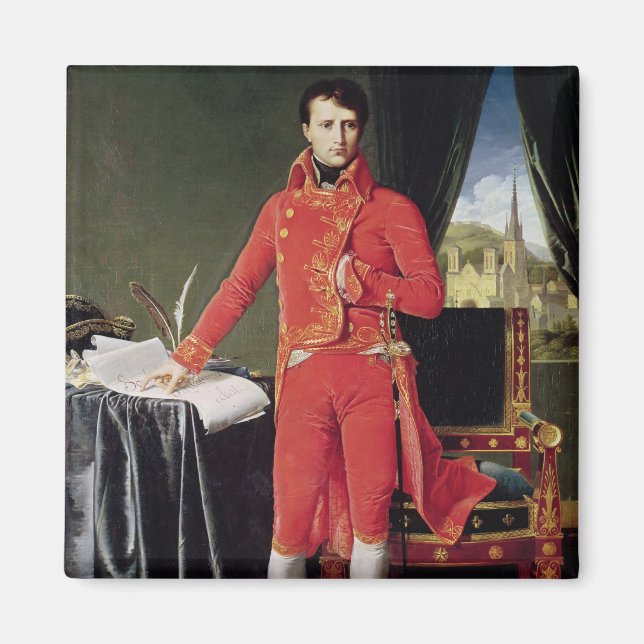 Bonaparte als erster Konsul, 1804 Magnet (Vorne)
