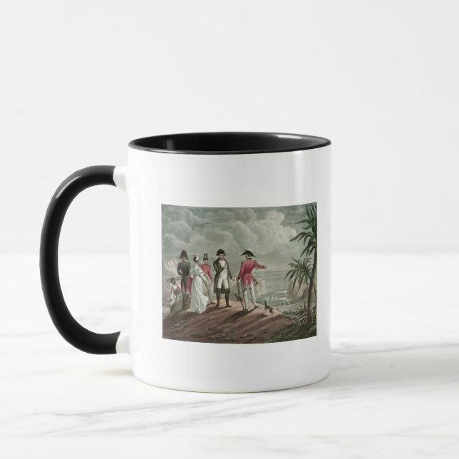 Bonaparte auf St. Helena Tasse (Links)