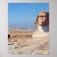 Bonaparte vor der Sphinx von Jean Leon Gerome