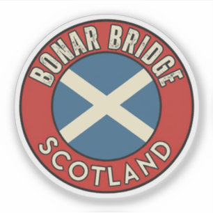 Bonar Bridge, Schottland Aufkleber