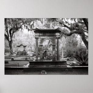 Bonaventure Friedhof Savannah Poster