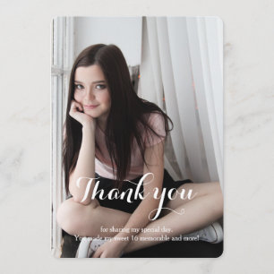 Bonbon 16 danken Ihnen blaue Karte