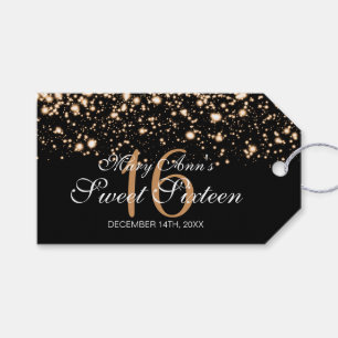 Bonbon 16 Geburtstags-Party-bezauberndes Geschenkanhänger