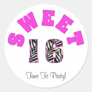Bonbon 16, Zeit zum Party! Aufkleber