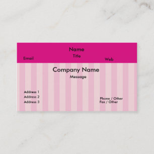 Bonbon als Süßigkeits-Visitenkarte Visitenkarte