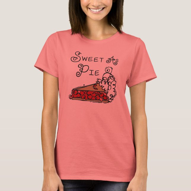 Bonbon als Torte T-Shirt (Vorderseite)