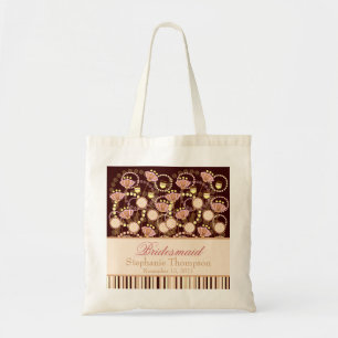 Bonbon blüht Brauthochzeits-Party-Tasche Tragetasche
