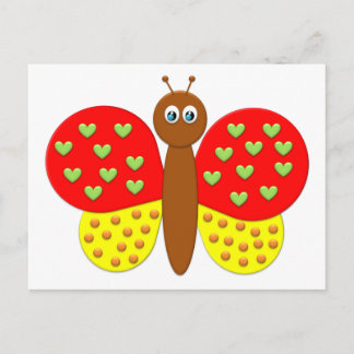 BonBon Fantasy Butterfly's Postkarte