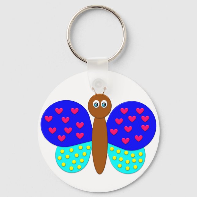 BonBon Fantasy Butterfly's Schlüsselanhänger (Vorderseite)