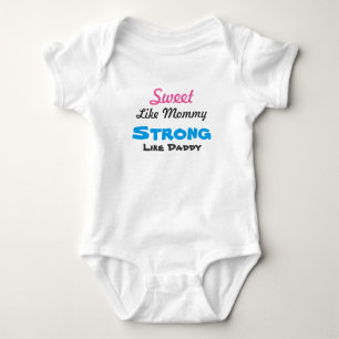 Bonbon mögen Mama Baby Strampler