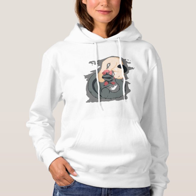 Bonbon Smooches den Hoodie der Frauen (Vorderseite)