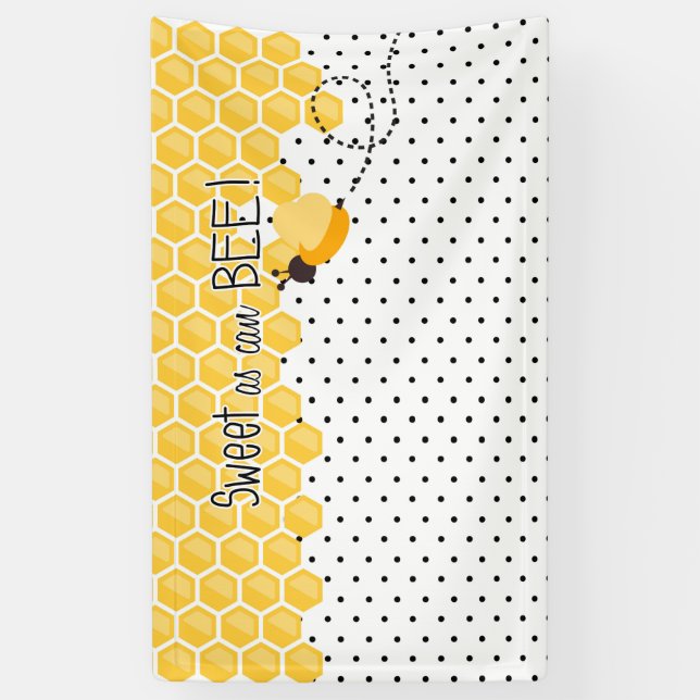 Bonbon, wie Bienen-Babyparty- oder Banner (Vertikal)