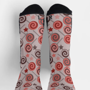 Bonbonmuster   Lollenmuster   Fall Lollipop 18 Socken