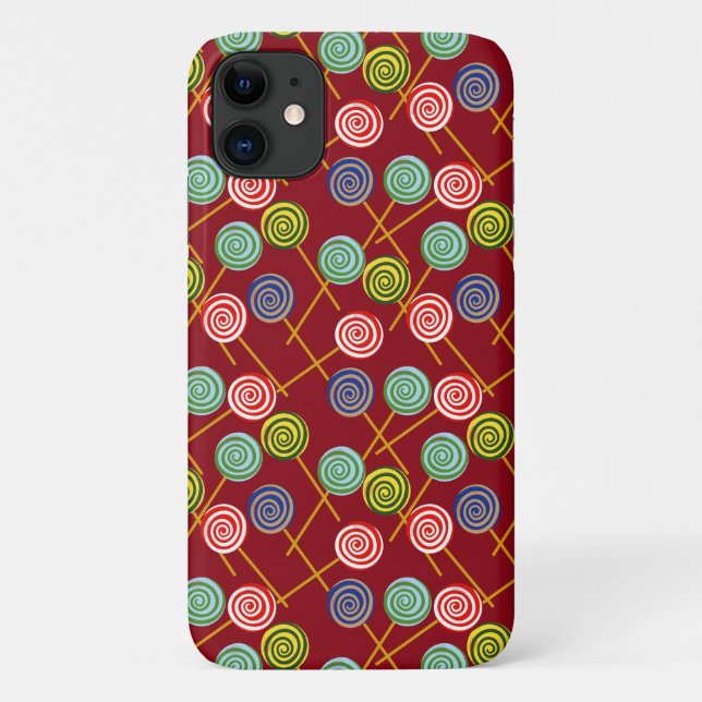 Bonbonmuster | Lollenmuster | Lollipop 10 Case-Mate iPhone Hülle (Rückseite)