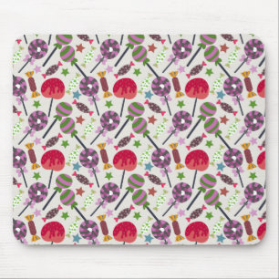 Bonbonmuster Lollenmuster Lollipop 11 Mousepad