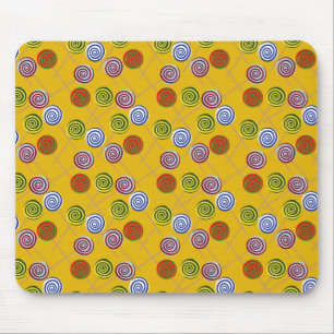 Bonbonmuster Lollenmuster Lollipop 15 Mousepad