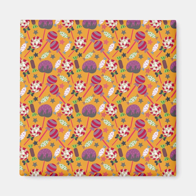 Bonbonmuster | Lollenmuster | Lollipop 23 Magnet (Vorne)