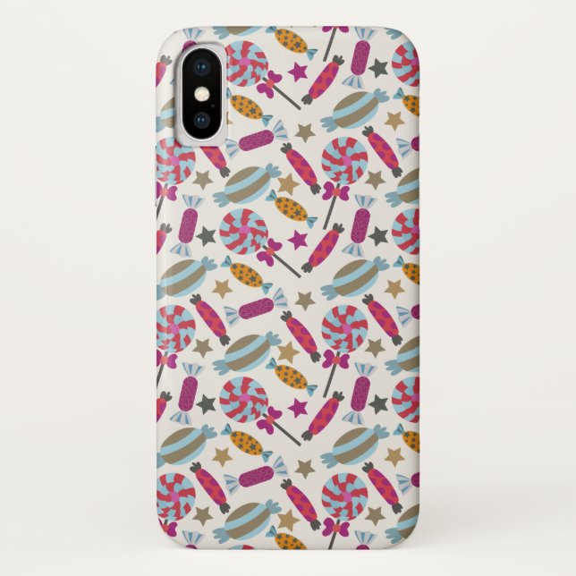 Bonbonmuster | Lollenmuster | Lollipop 45 Case-Mate iPhone Hülle (Rückseite)