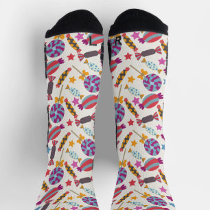Bonbonmuster   Lollenmuster   Lollipop 46 Squa Socken