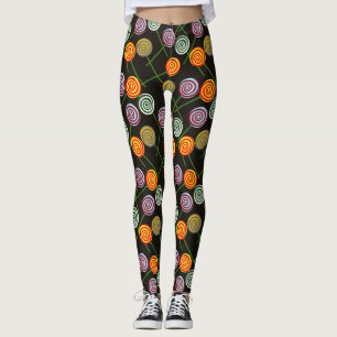 Bonbonmuster Lollenmuster Lollipop 52 Leggings