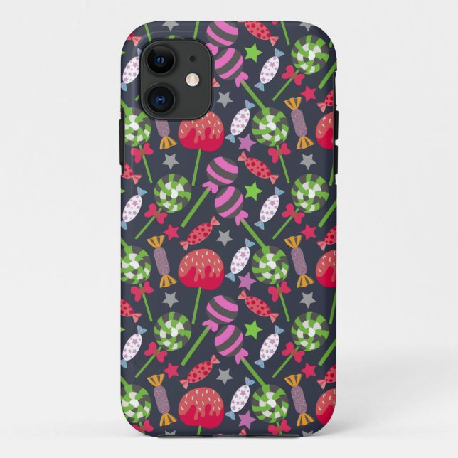 Bonbonmuster | Lollenmuster | Lollipop 53 Case-Mate iPhone Hülle (Rückseite)