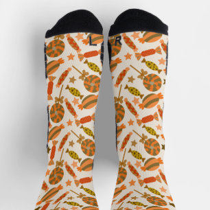 Bonbonmuster Lollenmuster Lollipop 54 Canv Socken