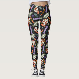 Bonbonmuster Lollenmuster Lollipop 55 Leggings