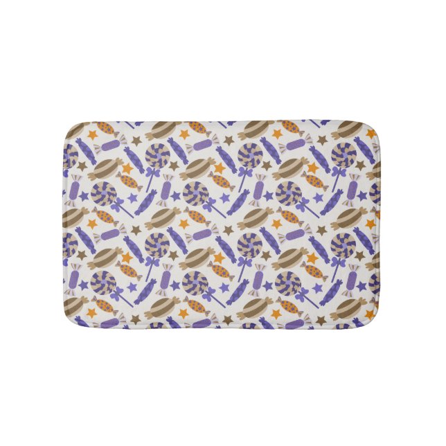 Bonbonmuster | Lollenmuster | Lollipop 57 Badematte (Vorderseite)