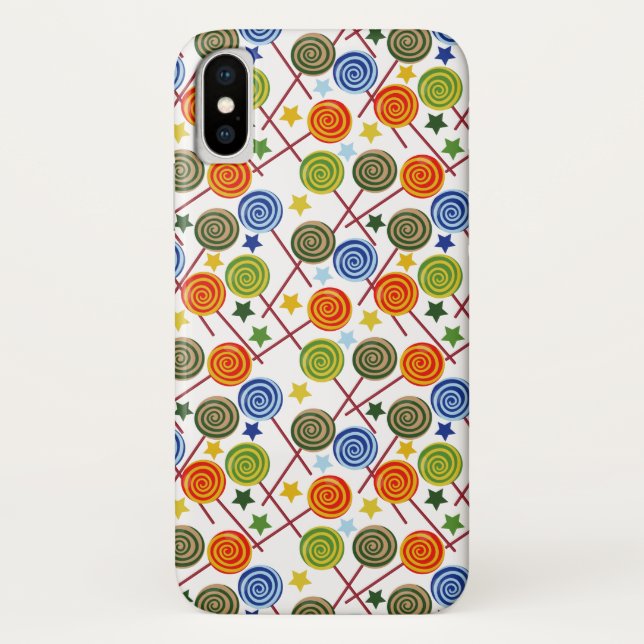 Bonbonmuster | Lollenmuster | Lollipop 61 Case-Mate iPhone Hülle (Rückseite)