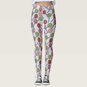 Bonbonmuster   Lollenmuster   Lollipop 8 Leggings