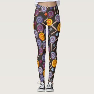 Bonbonmuster   Lollenmuster   Lollipop 9 Leggings
