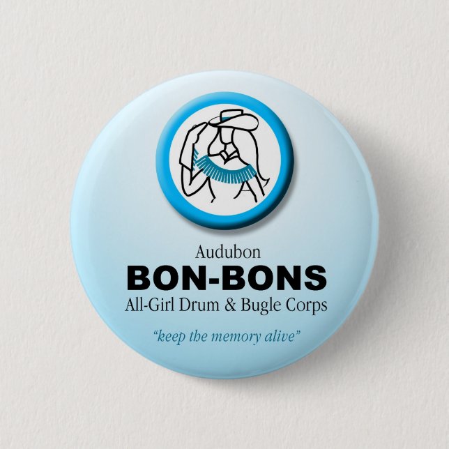 "Bonbons-" Knopf Button (Vorderseite)
