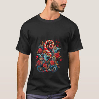 Bonbons Rot-Weiß Weihnachten Idee Kreativ T-Shirt