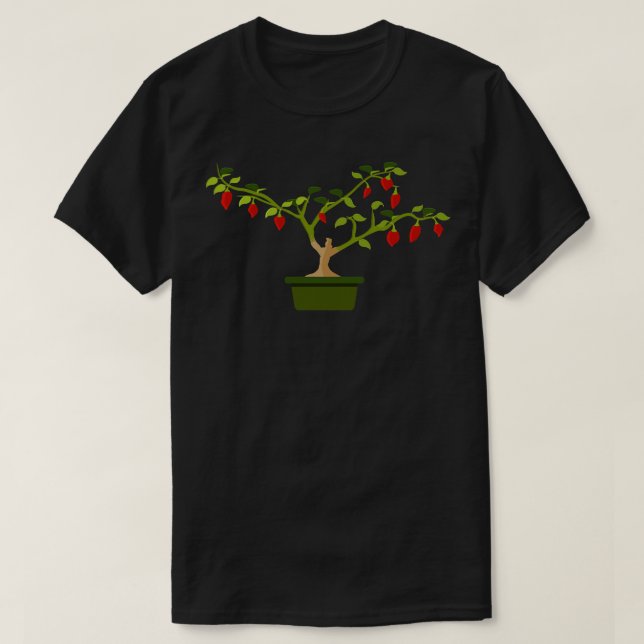 Bonchi Chili in Green Pot T-Shirt (Design vorne)