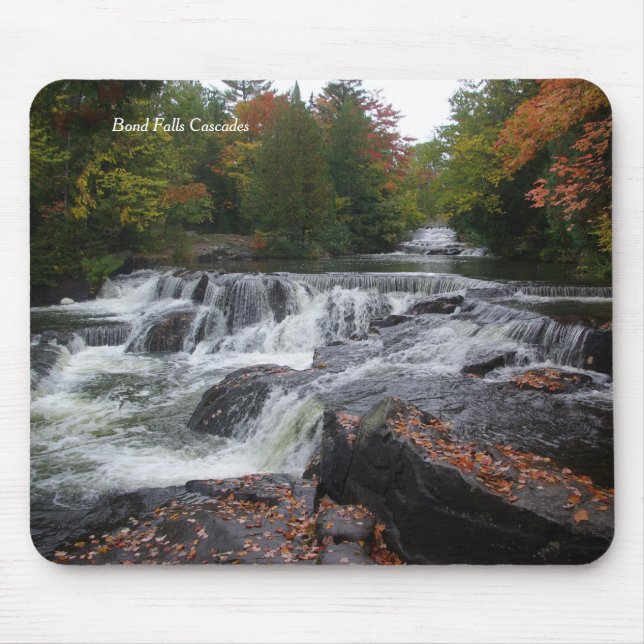 Bond Falls Cascades-Mauspad Mousepad (Vorne)