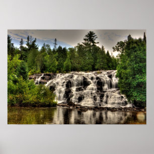 Bond Falls, Michigan. Poster