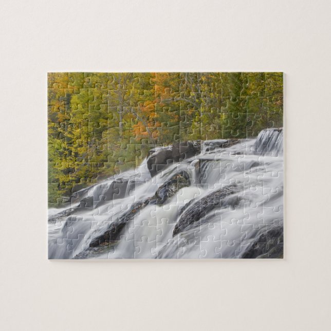 Bond Falls on the Middle Fork of the Ontonagon Puzzle (Horizontal)